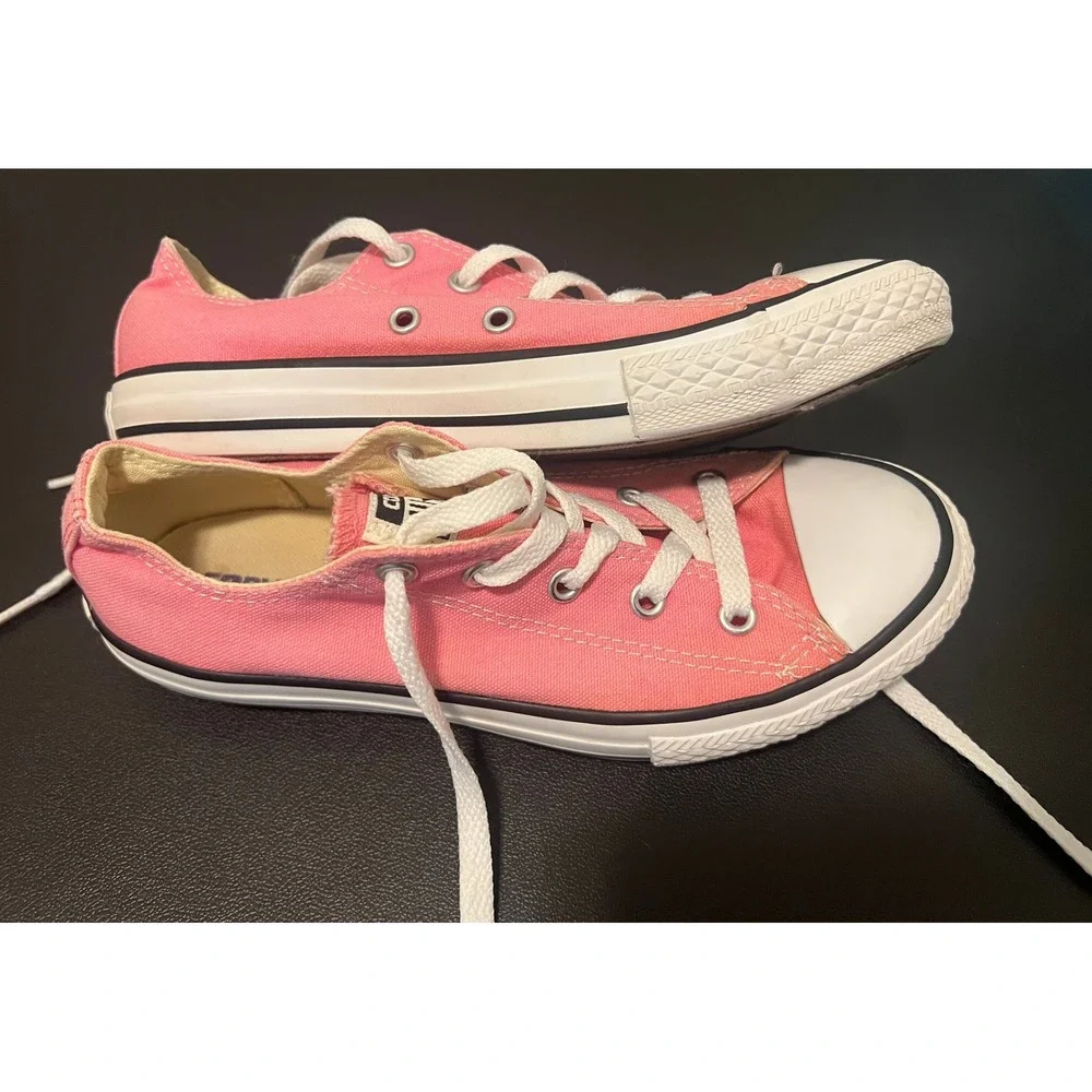 Converse Chuck Taylor All Star Kids 3 Pink Low Top Canvas 3J238